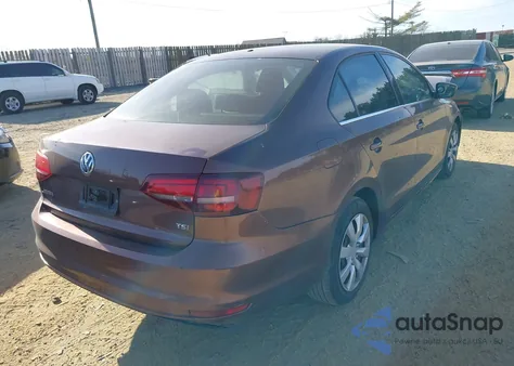 2017 Volkswagen Jetta 1.4T S from USA, damaged, VIN 3VW2B7AJ6HM324093